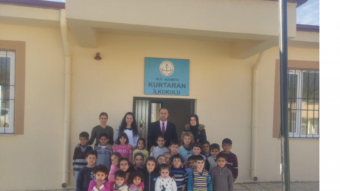 İlçe Milli Eğitim Müdürümüz Serdar KARADAĞ Okul Ziyaretlerine Başladı