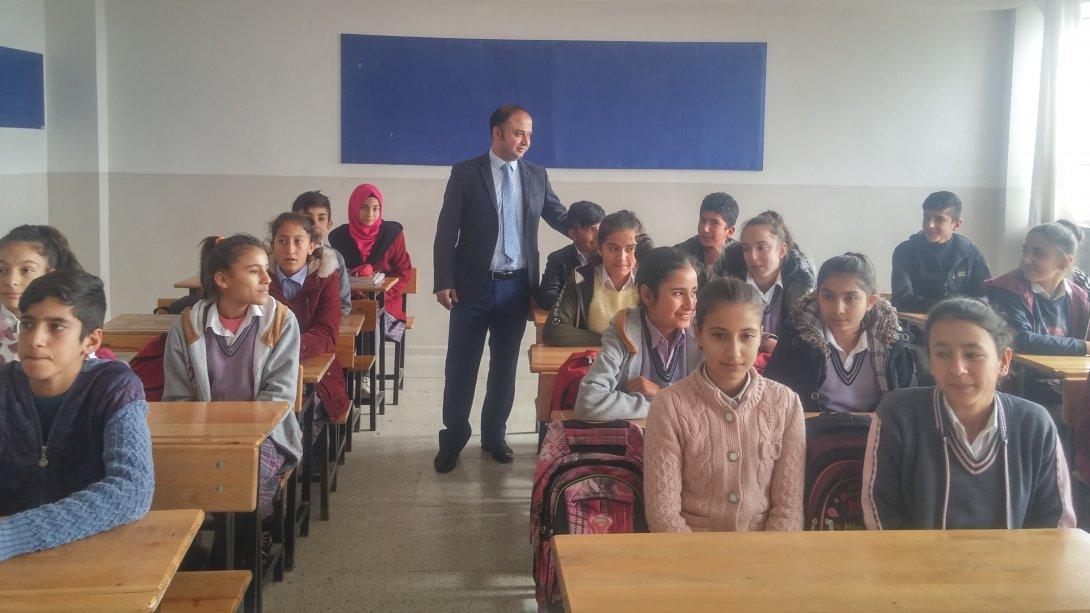 İlçe Milli Eğitim Müdürümüz Serdar KARADAĞ Hasancalı İlk/Ortaokulu Hasancalı Anaokulu ve Topallar İlkokulunu Ziyaret Etti