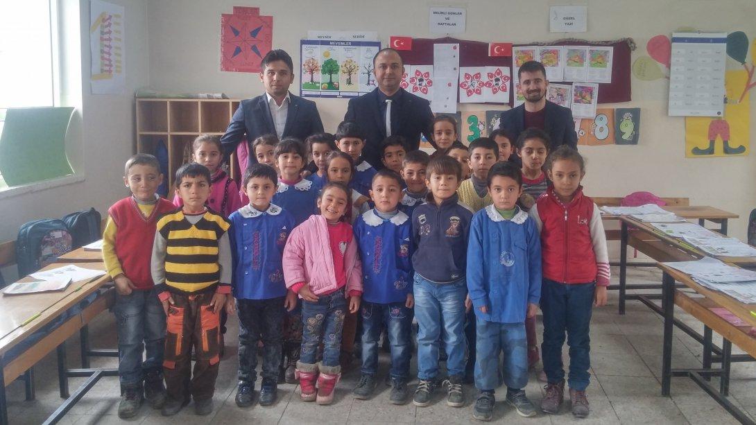 İlçe Milli Eğitim Müdürümüz Serdar KARADAĞ Bozkaya, Çınar, Çayıraltı İlkokullarını Ziyaret Etti