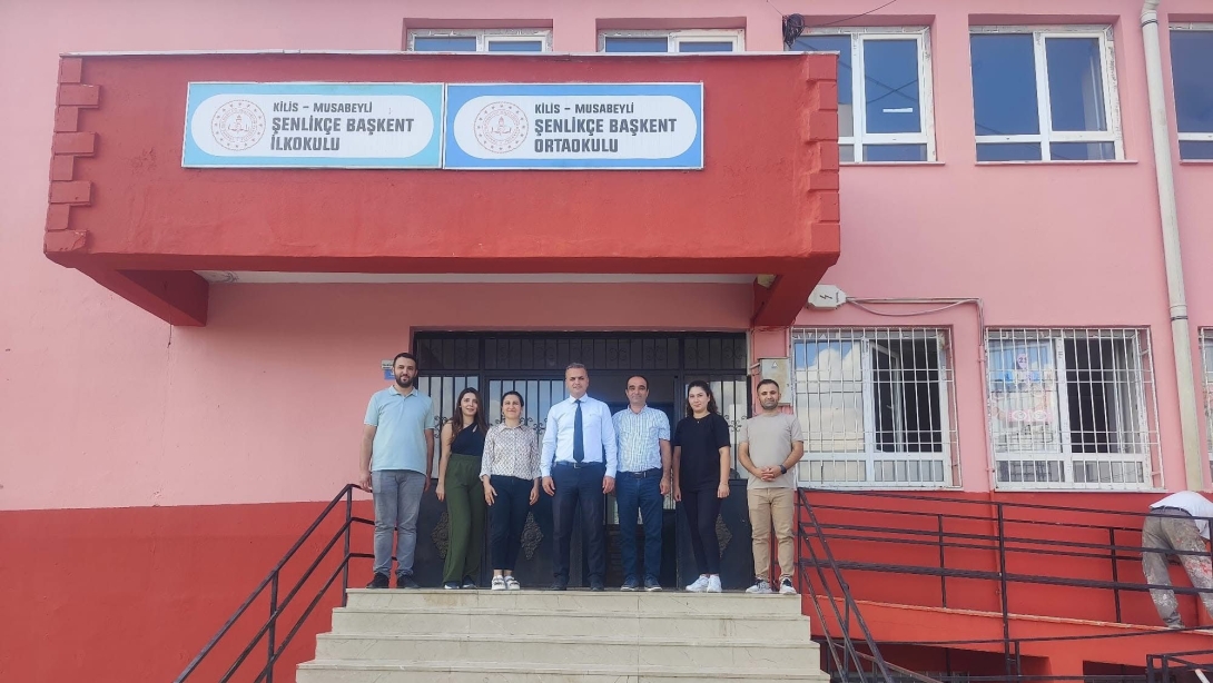 '' İlçe Milli Eğitim Müdürümüz Sn Mehmet KANKILINÇ Şenlikçe Başkent İlk ve Ortaokulunu Ziyaret Etti.''